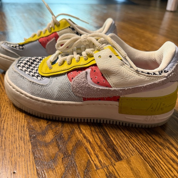 Air Force 1 Low Shadow Multi Print Houndstooth - Picture 3 of 6